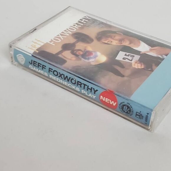 Jeff Foxworthy - Games Rednecks Play [Cassette Tape] Warner Bro. 1995 - Picture 2 of 5